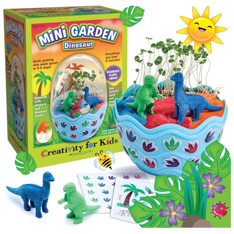 Creativity for Kids Mini Garden | Dinosaur