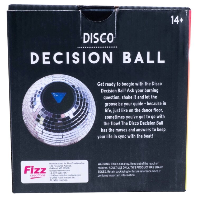 Fizz Creations Disco Decision Ball