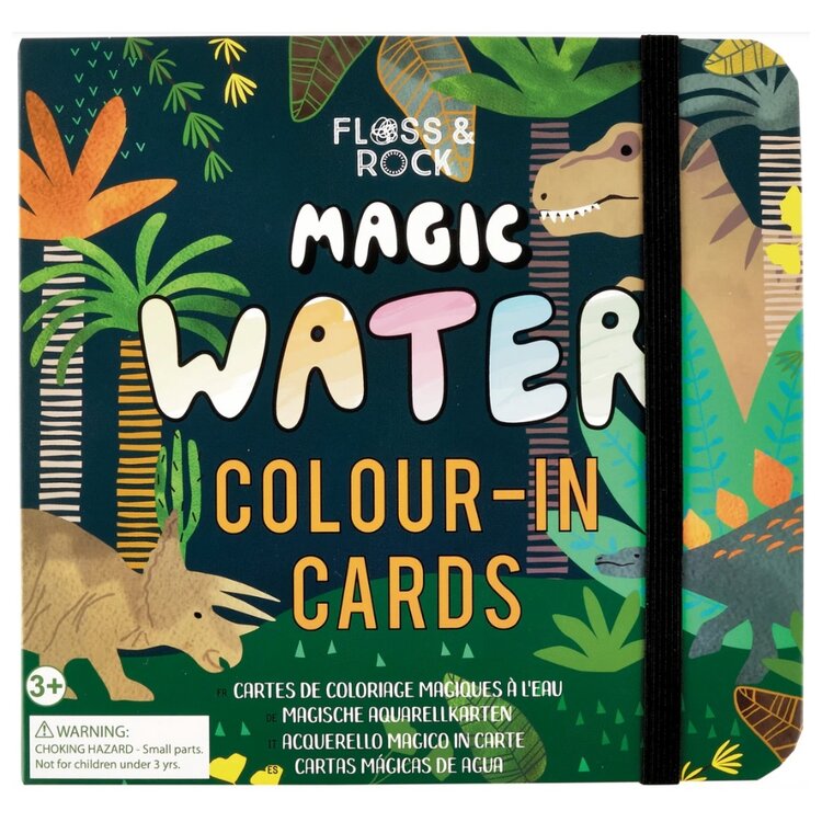 Floss & Rock Dino Water Pen & Cards