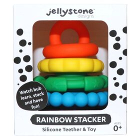 Jellystone Rainbow Stacker Teether & Toy