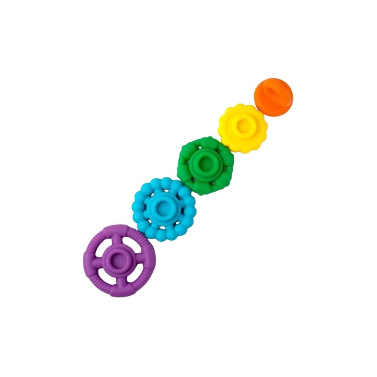 Jellystone Rainbow Stacker Teether & Toy