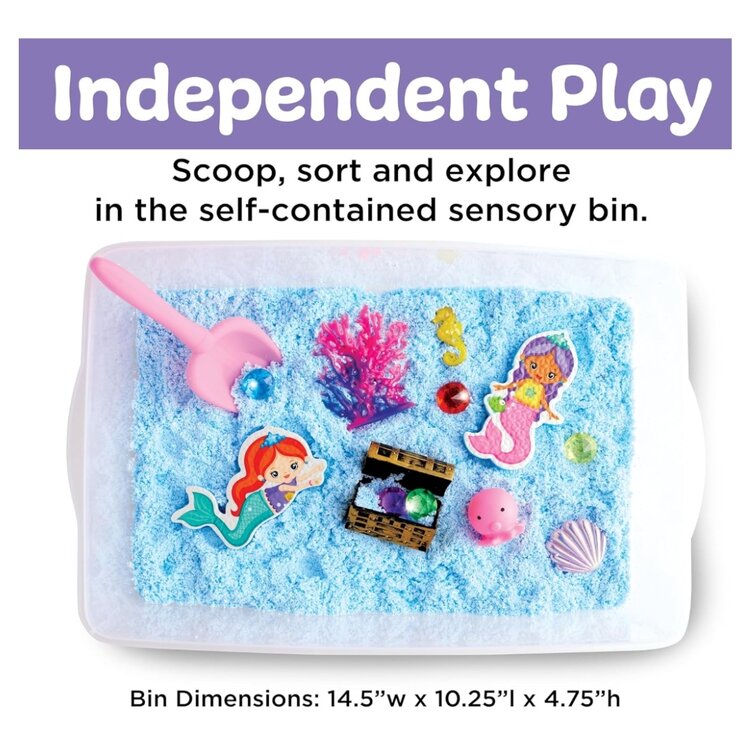 Creativity for Kids Sensory Bin Mermaid