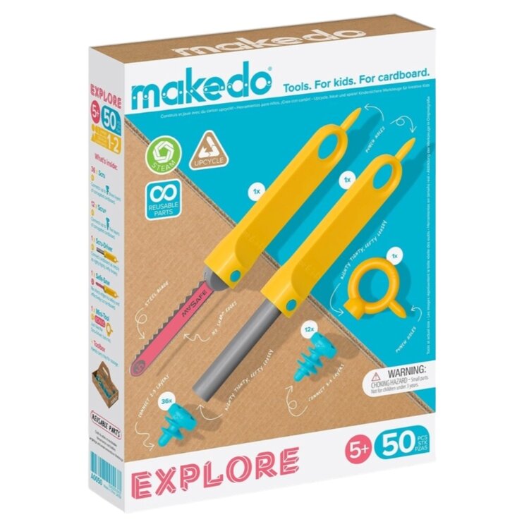 Makedo Explore Kit | 50pc