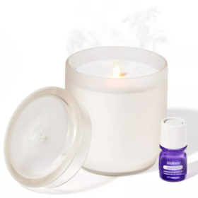 Lifelines Flameless Candle Diffuser | Frosted Grass Cream
