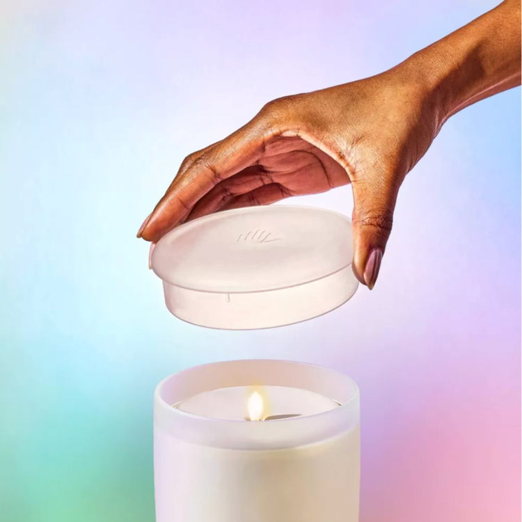 Lifelines Flameless Candle Diffuser | Frosted Grass Cream