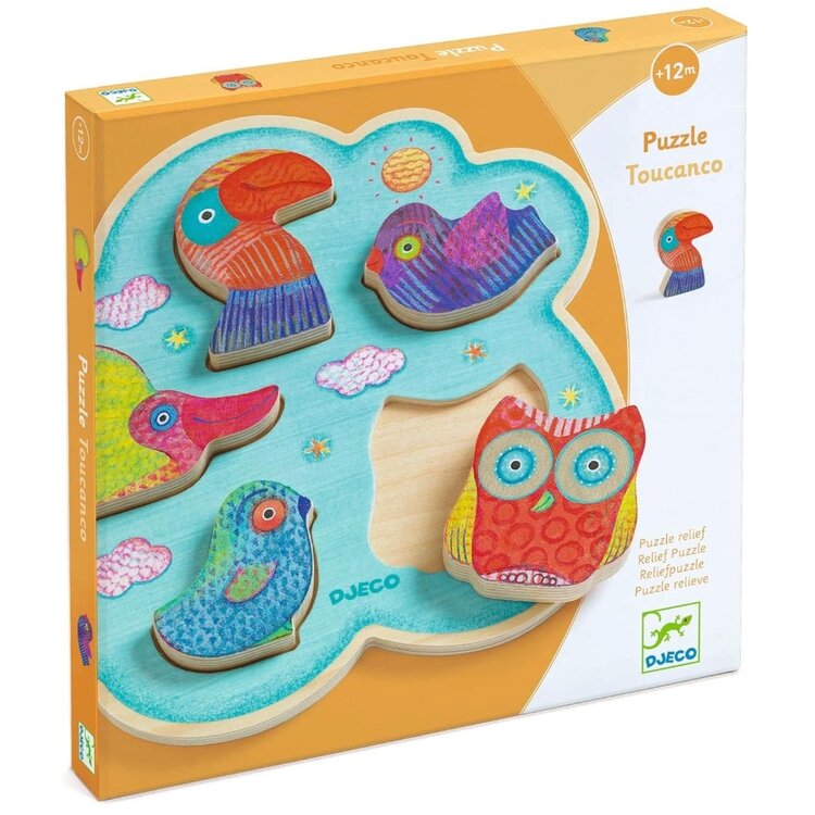 DJECO Wooden Puzzles | Toucanco