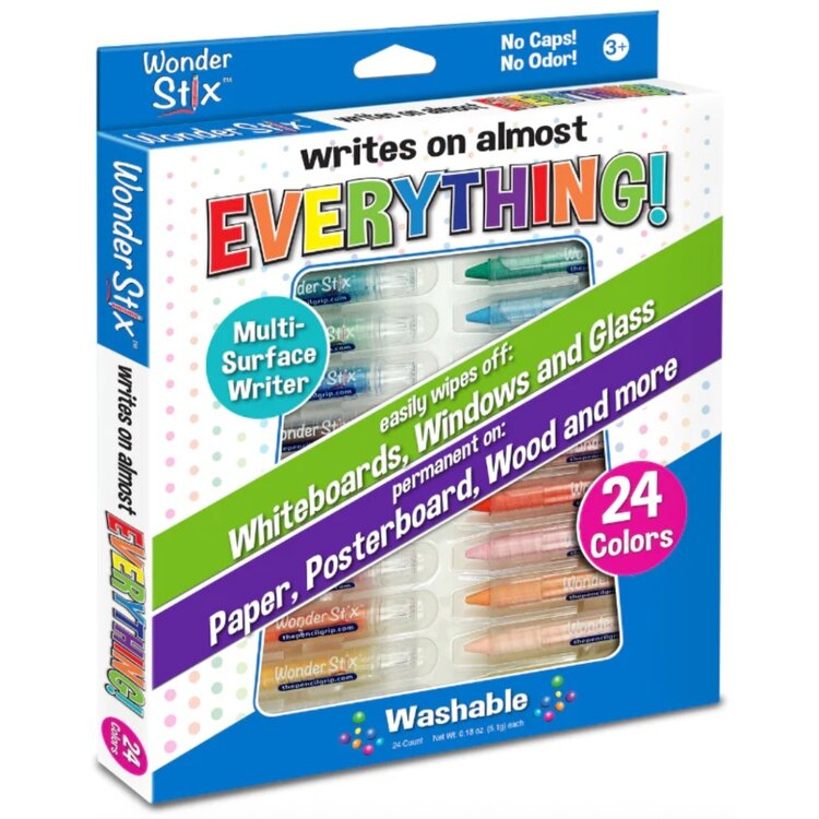 Pencil Grip Wonder Stix | 24 Pk