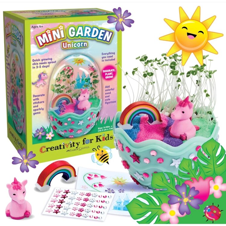 Creativity for Kids Mini Garden | Unicorn