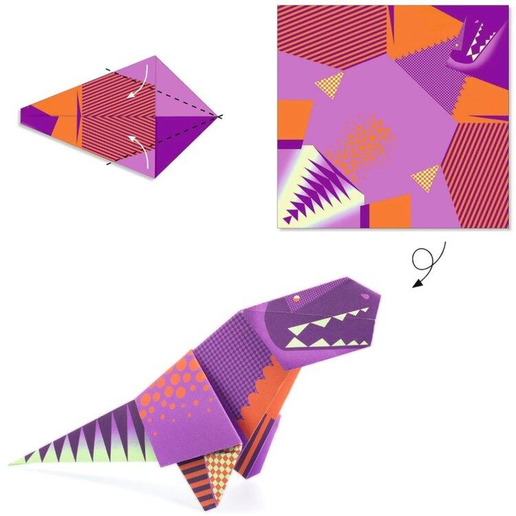 DJECO Origami | Dinosaurs