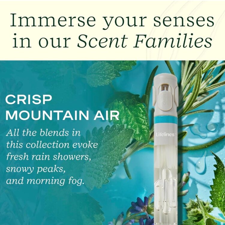 Lifelines Pen Diffuser | Crisp Mountain Air