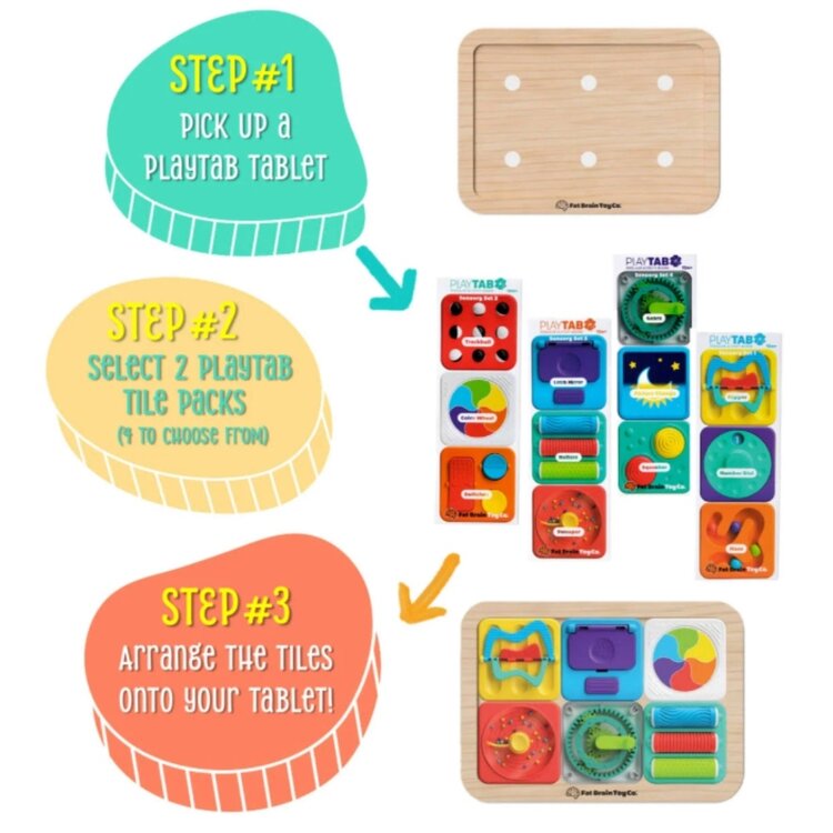 Fat Brain PlayTab Tile Set 4