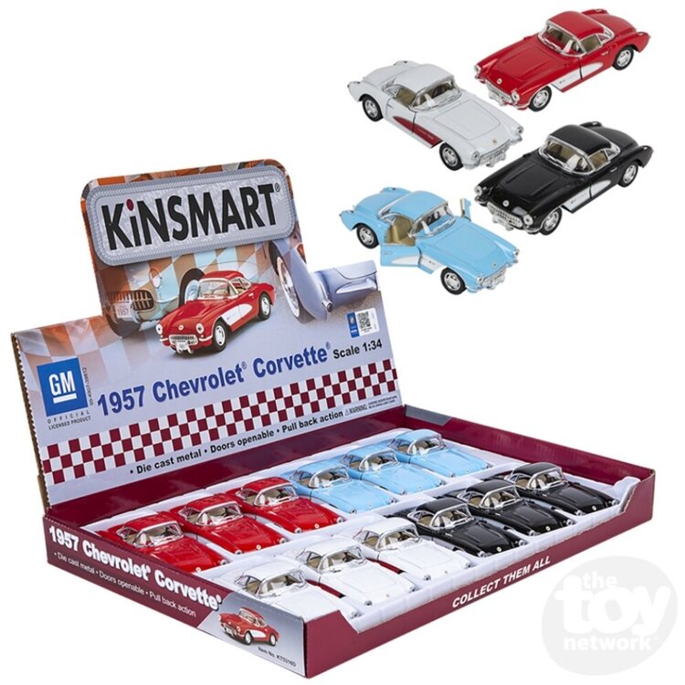 Toy Network Diecast 1957 Chevrolet Corvette