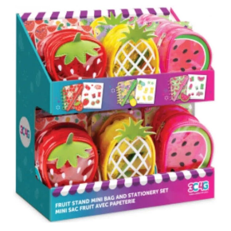 Make It Real Fruit Stand Mini Bag & Stationery Set