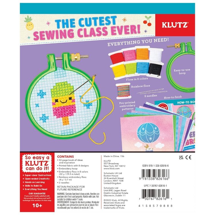 Klutz Super Cute Embroidery