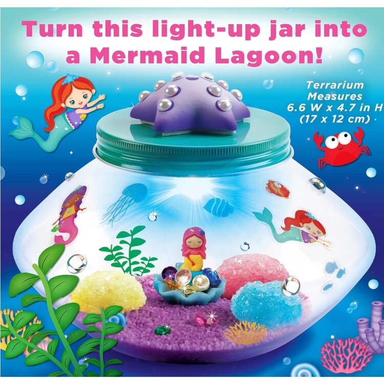 Creativity for Kids Crystal Mermaid Terrarium