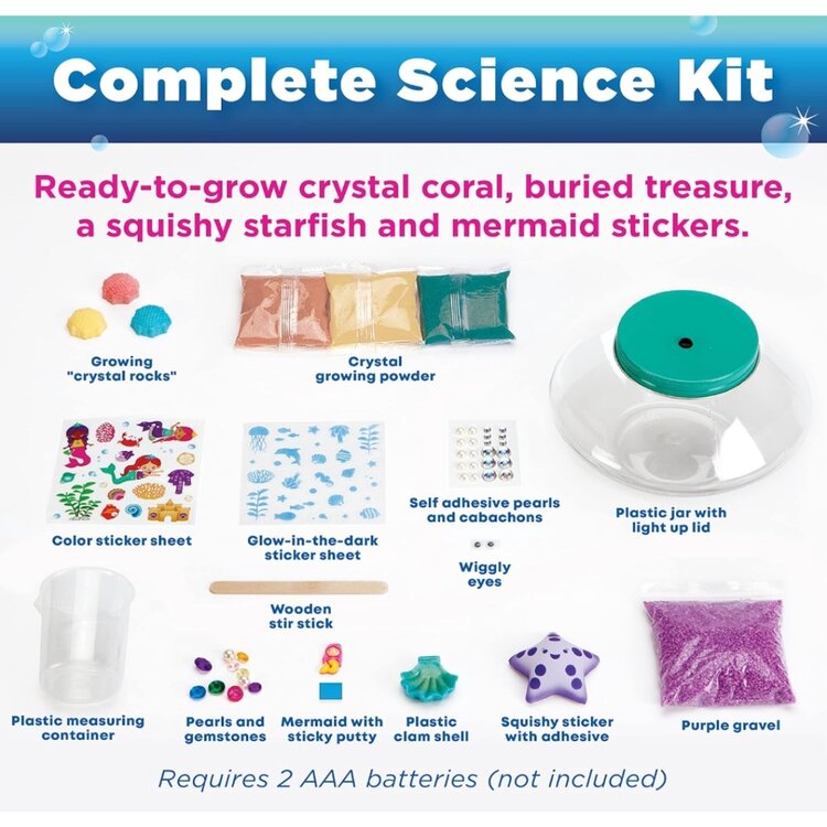 Creativity for Kids Crystal Mermaid Terrarium