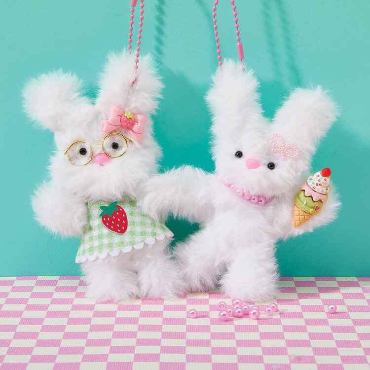 Bright Stripes DIY Chenille Cuties- Bunny Babes