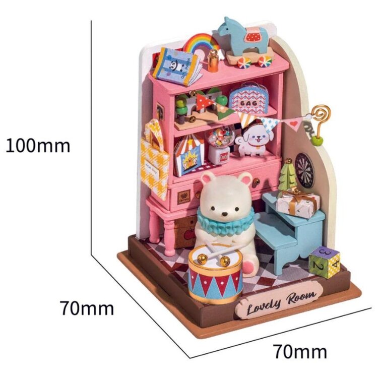 Hands Craft DIY Miniature House | Childhood Toy House