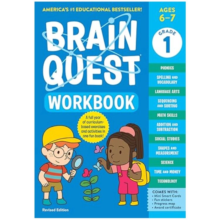 Brain Quest Workbook | 1st Grade; Rev Ed