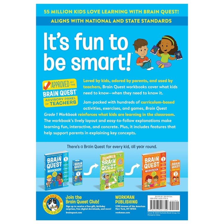 Brain Quest Workbook | 1st Grade; Rev Ed