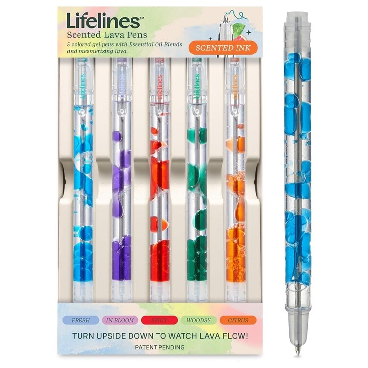 Lifelines Scented Lava Pen Set | Pk 5
