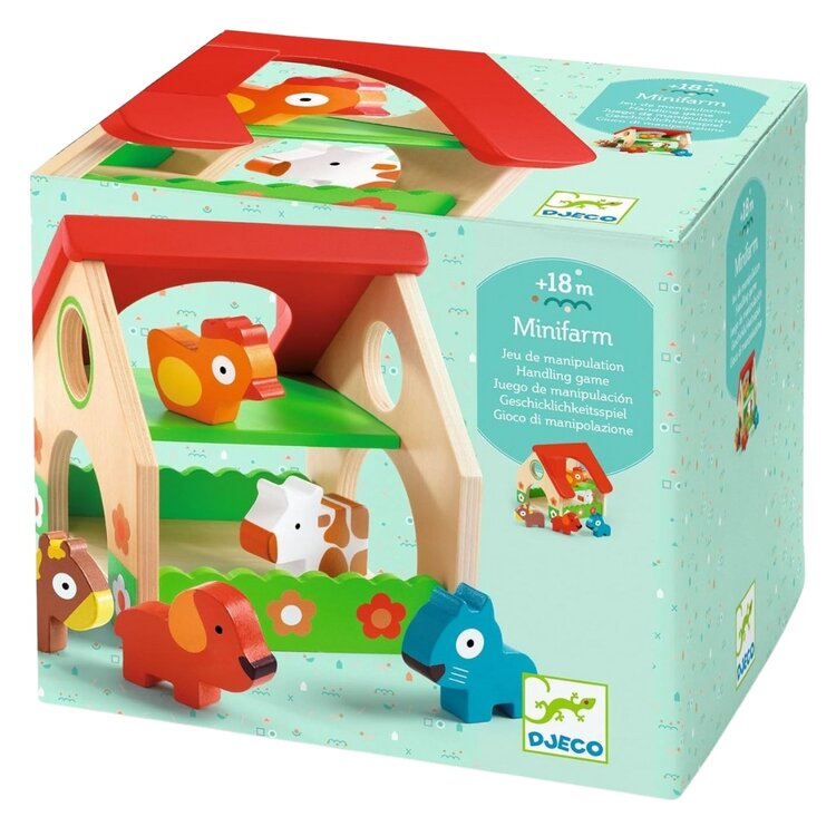 DJECO Mini Wooden Farm
