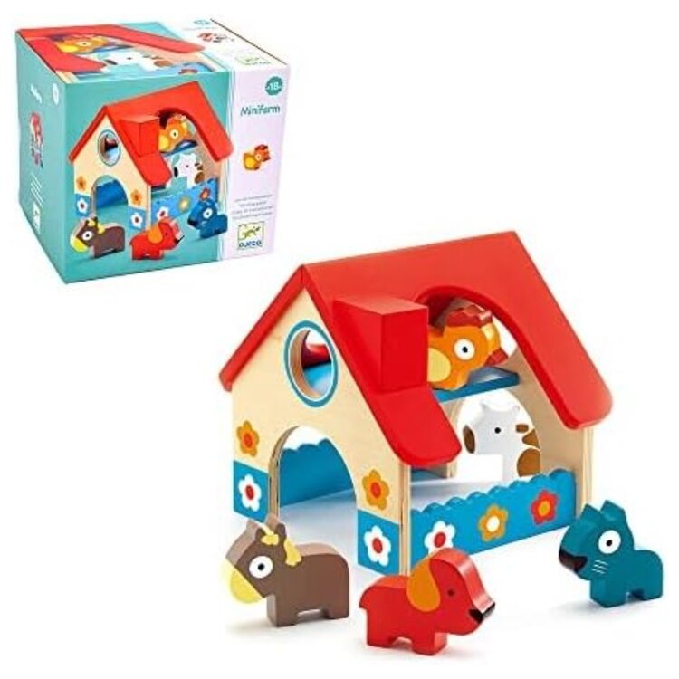 DJECO Mini Wooden Farm