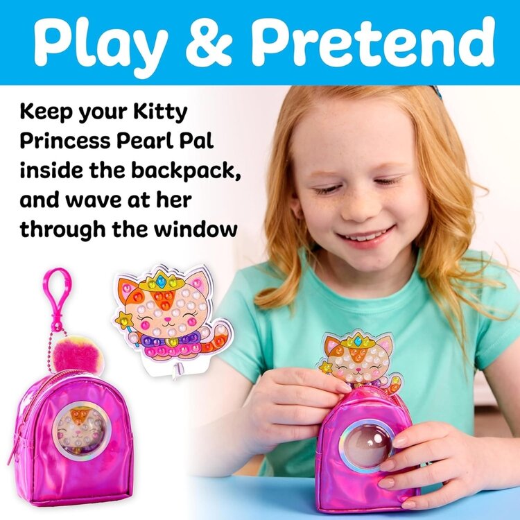 Creativity for Kids Bubble Gems | Key Chain Kitty Princess