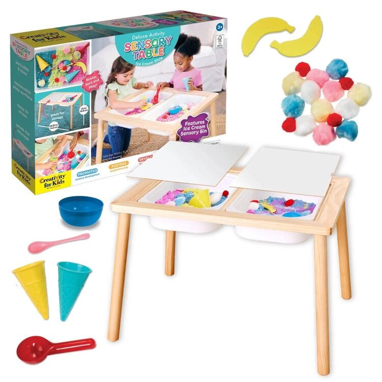 Creativity for Kids Activity Sensory Table | Ice Cream Shop