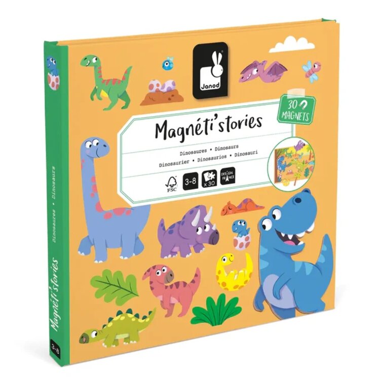 Janod Magneti'Stories | Dinosaurs