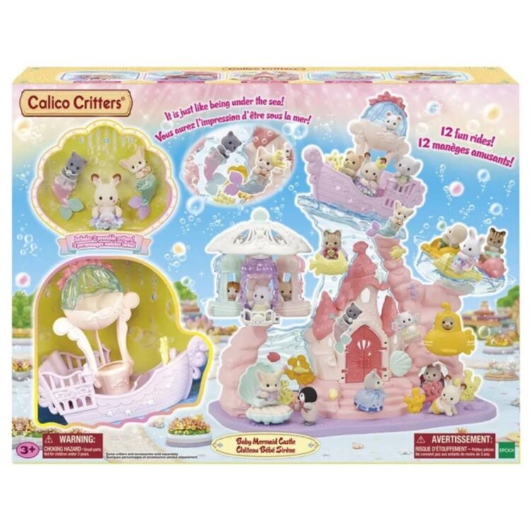 Calico Critters Baby Mermaid Castle