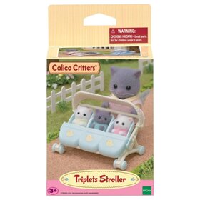 Calico Critters Triplets | Stroller