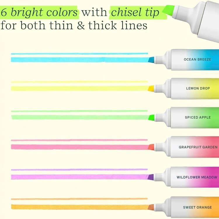 Lifelines Scented Stacking Highlighters | 2-Pk