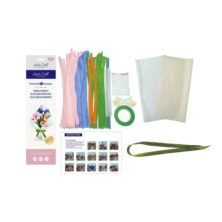 Hands Craft Chenille  Bouquet Kit | Mix 4