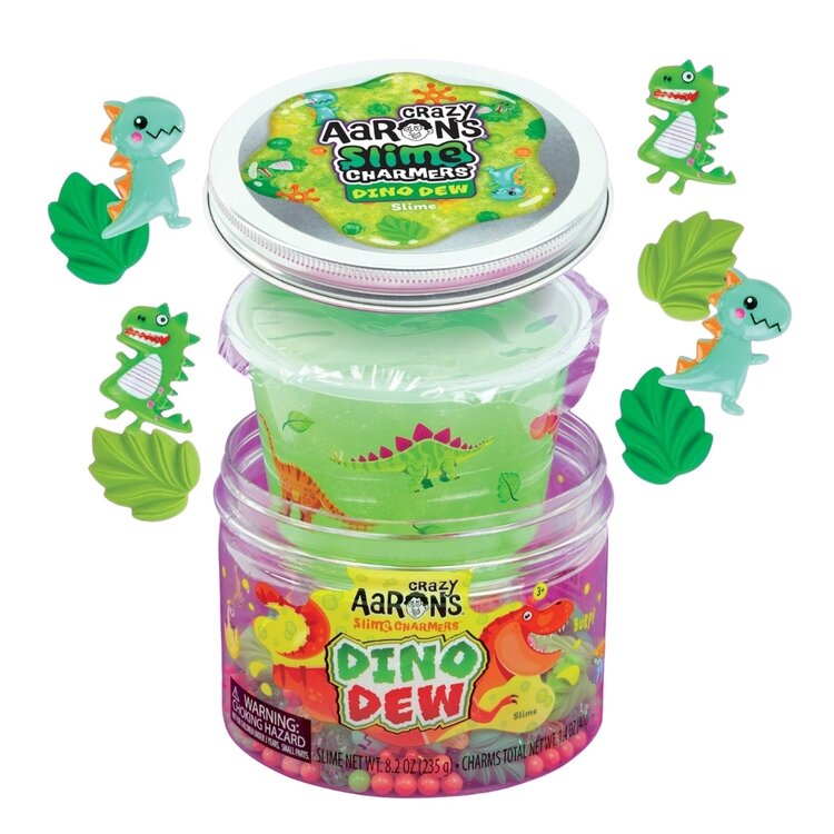 Crazy Aaron's Thinking Putty Slime Charmers | Dino Dew