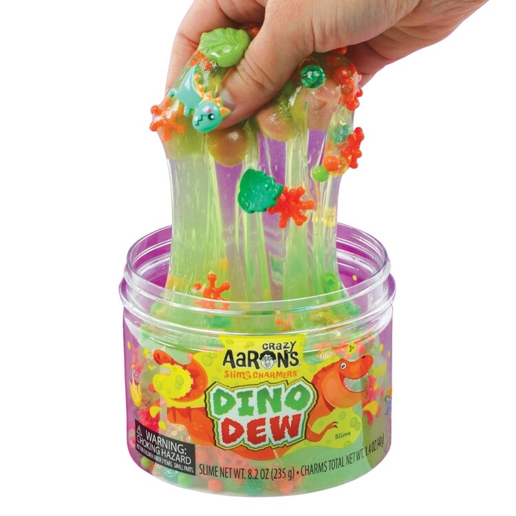 Crazy Aaron's Thinking Putty Slime Charmers | Dino Dew