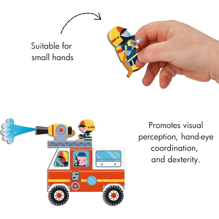 Janod Magneti'Book | Firemen