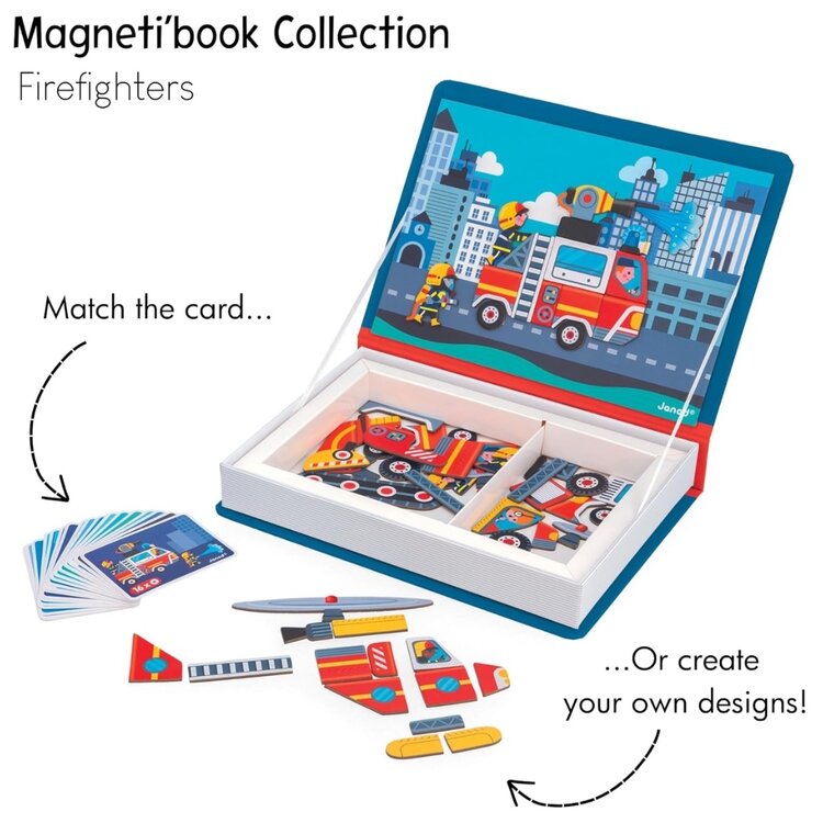 Janod Magneti'Book | Firemen
