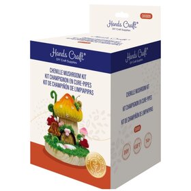 Hands Craft Chenille Mushroom House Kit