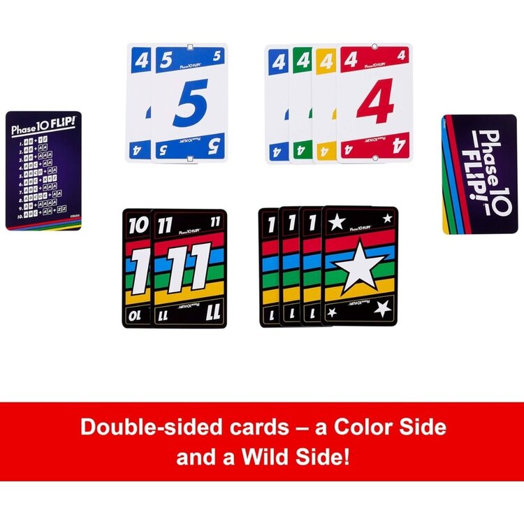 Mattel Phase 10 Flip