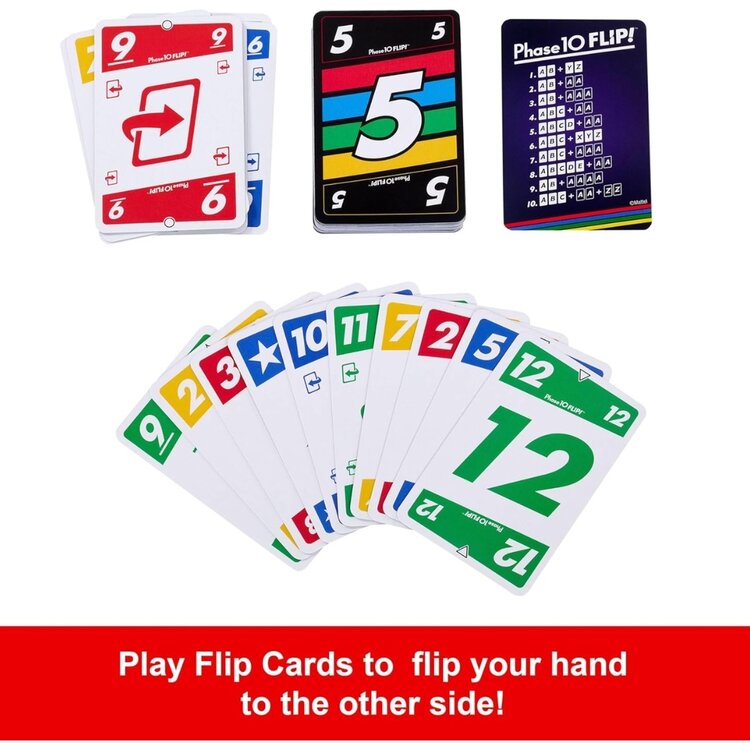 Mattel Phase 10 Flip