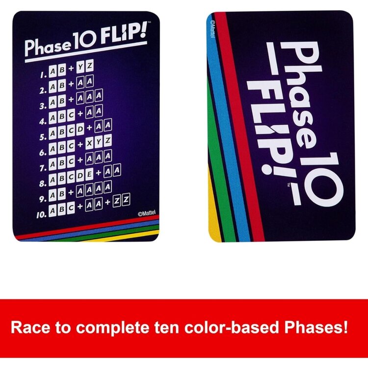 Mattel Phase 10 Flip