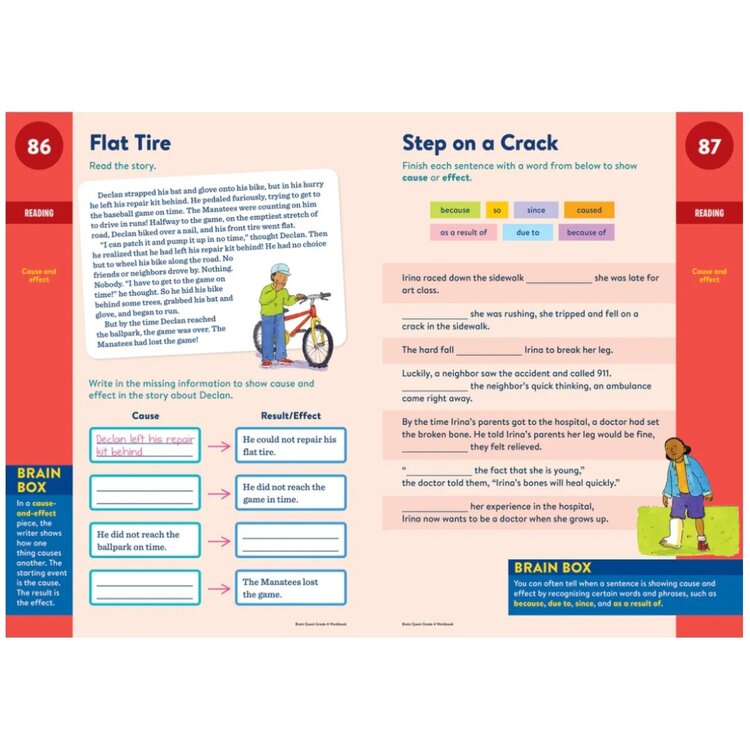 Brain Quest Workbook | 4th Grade; Rev Ed