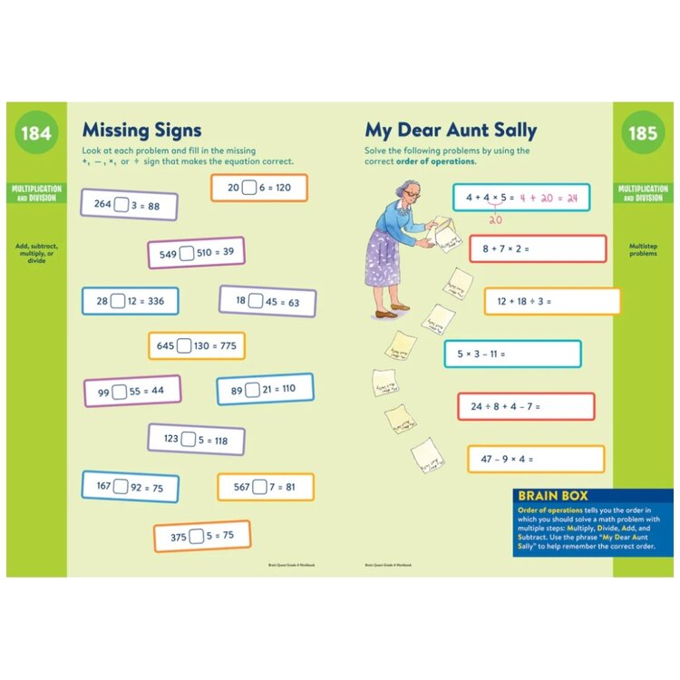 Brain Quest Workbook | 4th Grade; Rev Ed