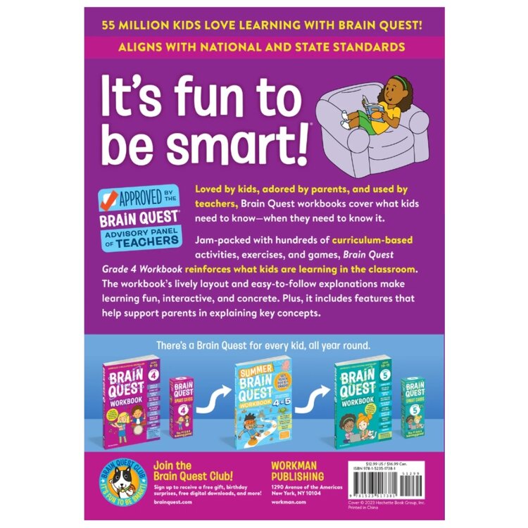 Brain Quest Workbook | 4th Grade; Rev Ed