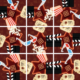 Fun Squared Squizzle Puzzle | Movie Time