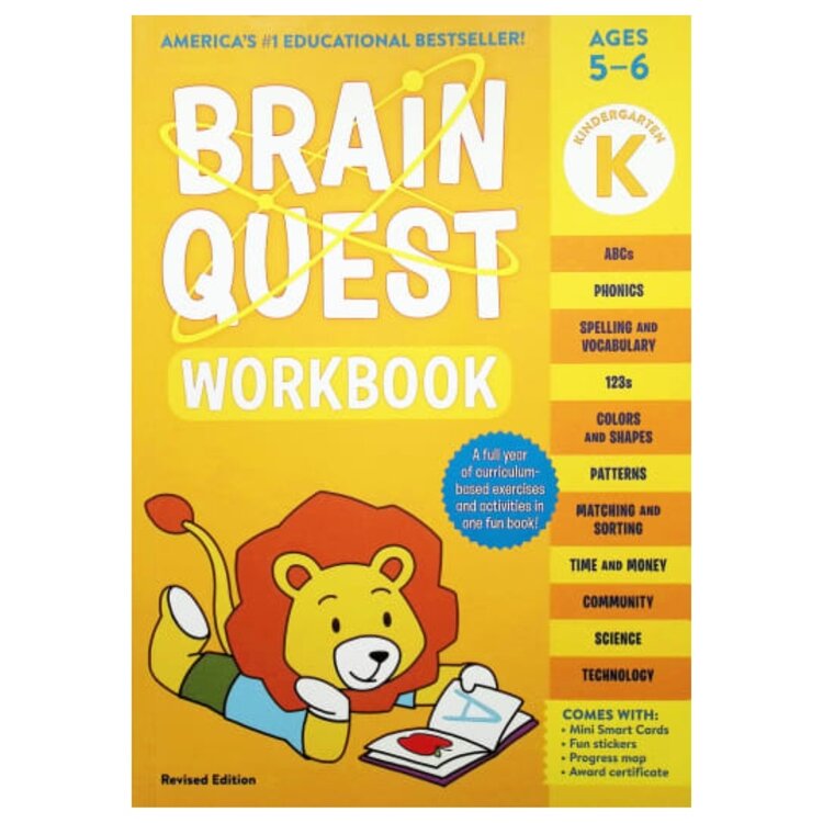 Brain Quest Workbook | Kindergarten; Rev Ed