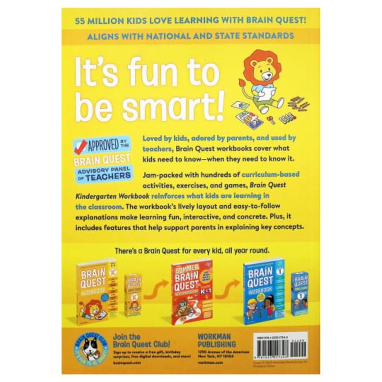 Brain Quest Workbook | Kindergarten; Rev Ed