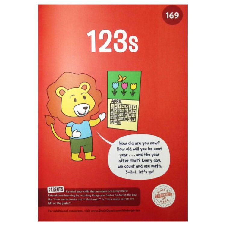 Brain Quest Workbook | Kindergarten; Rev Ed