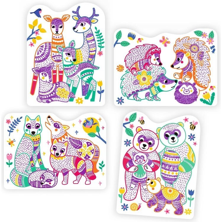 DJECO Forest Families Coloring